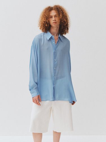 Lyocell Avantgrade Shirt Sky Blue - add - Modalova