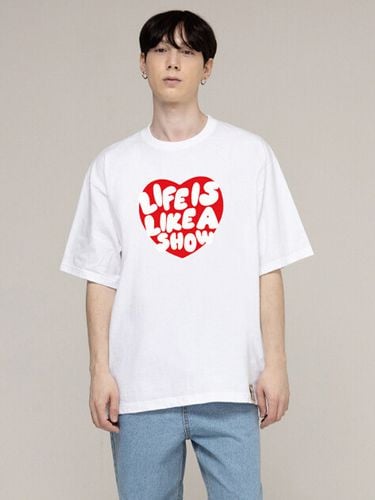 Life Love Heart Short Sleeve T Shirt - GRAVER - Modalova