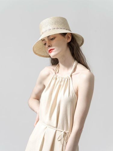 Garden Bucket Hat - Cream - THELAMA - Modalova