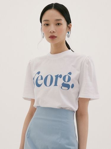 Puff Sleeve T-shirts (White) - REORG - Modalova