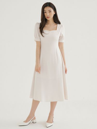 RCP Heart Neck Flare Long Dress () - REORG - Modalova