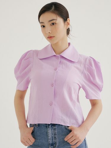 RCP Round Collar Puff Blouse () - REORG - Modalova