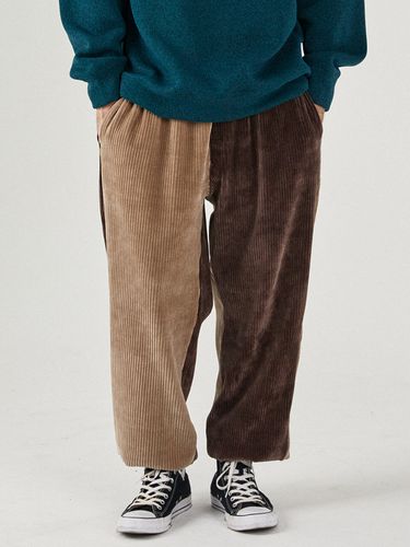 Corduroy Jogger Pants_Brown - CARGOBROS - Modalova