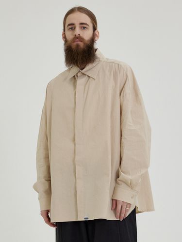 Bio Overfit Shirt_Beige - CARGOBROS - Modalova