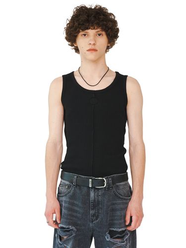 Vintage Sleeveless Top Black - LECYTO - Modalova