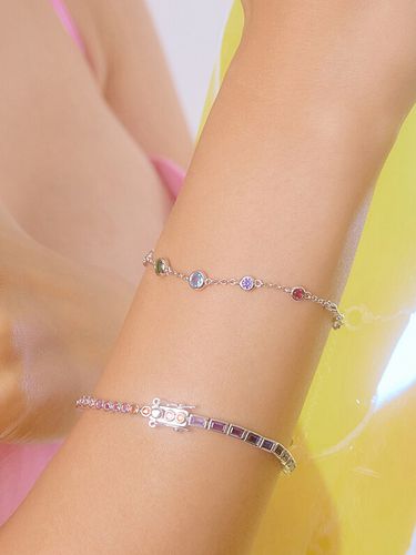 Milky Way Bracelet - Silver - MACIER - Modalova