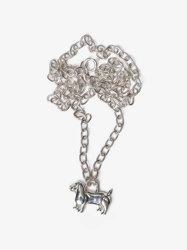 Basset Hound Silver Necklace - AEKKI - Modalova