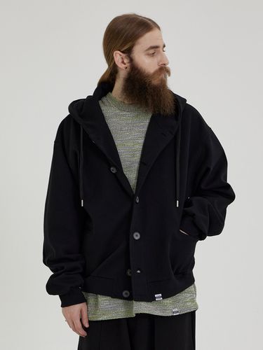 Button Hooded Jacket_Black - CARGOBROS - Modalova