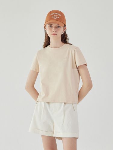 Mono T-shirt_Beige - a.riff - Modalova