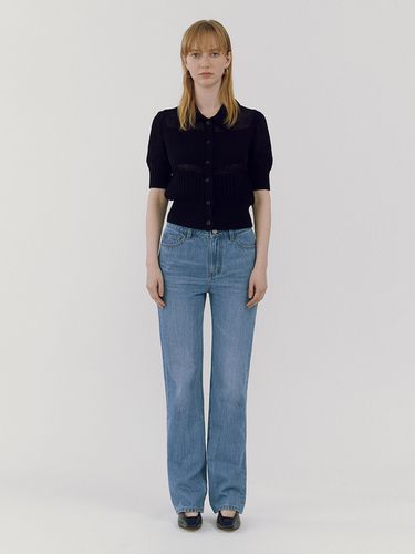 Straight Slim Jeans - Blue - GOODDEN - Modalova