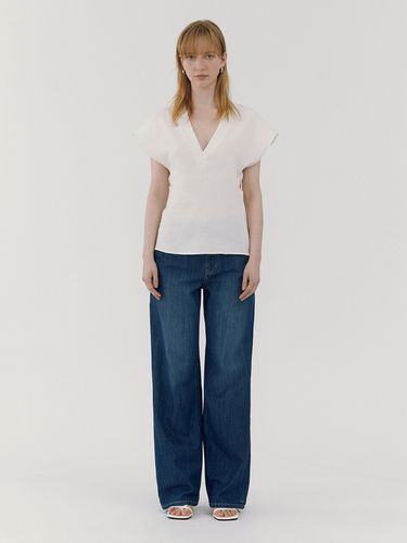 Wide Standard Jeans - Blue - GOODDEN - Modalova