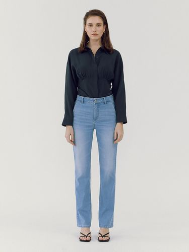 Straight Skinny Jeans - Light Blue - GOODDEN - Modalova