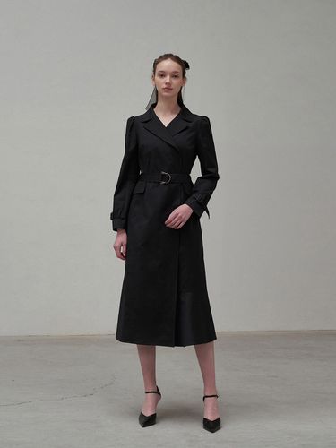 Lily Trench Coat_Black - ame - Modalova