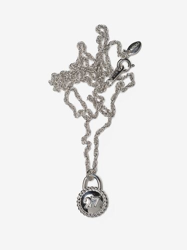 Round Rope Silver Necklace - AEKKI - Modalova