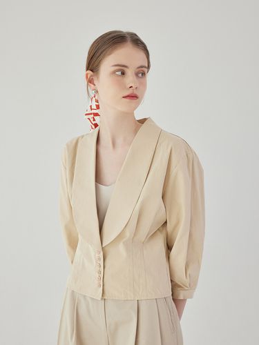 Ariya Shirt Jacket_Beige - a.riff - Modalova