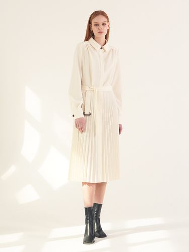 Pleated Shirt Dress - ACUD - Modalova