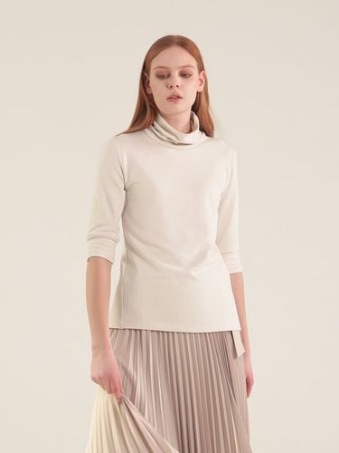 Terry Turtle Neck Top - ACUD - Modalova