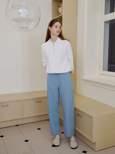 Cotton Chino Pants Faded (Blue) - kotelo - Modalova