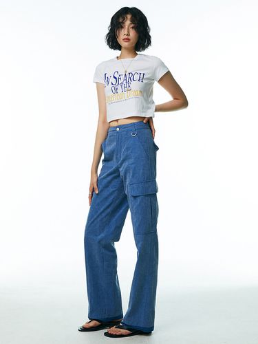 Torino Cargo Blue Pants - DISCHORDSOUND - Modalova