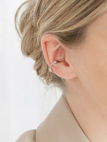 Unique Wave Ear-Cuff (C028) - 2 Colors - LAZYDAWN - Modalova