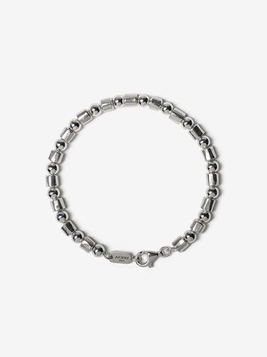 Rough String Chain Silver Bracelet - AEKKI - Modalova