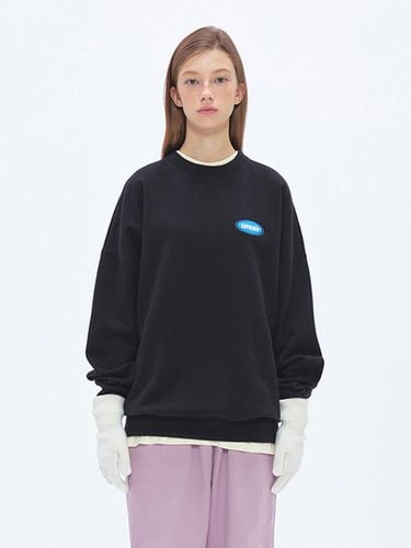 UNUN Circle Logo Sweatshirt (Black) - UNI STUDIO - Modalova