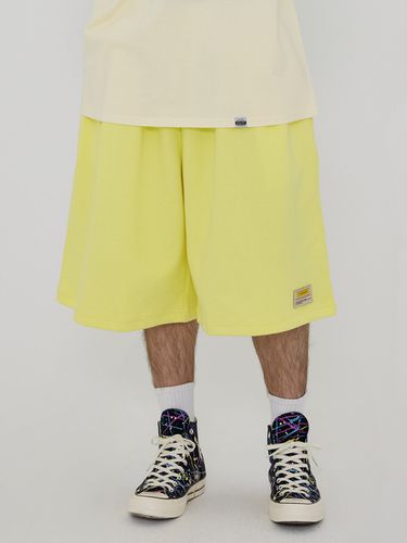 Sweat Banding Half Pants_Yellow - CARGOBROS - Modalova