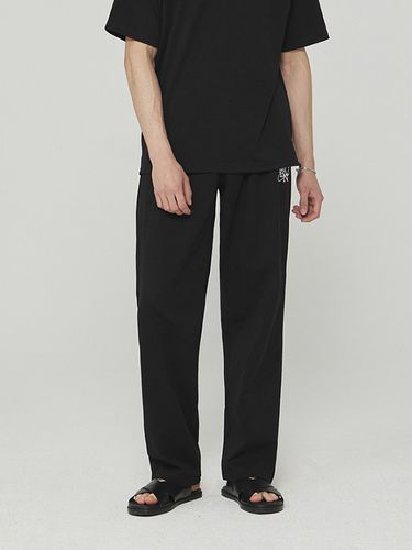 Mellurbane Banding Black Pants - mellurbane - Modalova