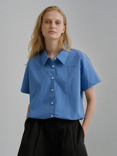 String Cotton Blouse - URAGO - Modalova