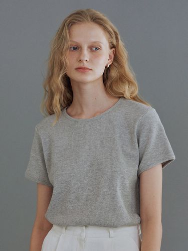 Waffle Half T-shirt - URAGO - Modalova