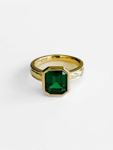 Green Lid Ring_Gold - Invisible collage - Modalova