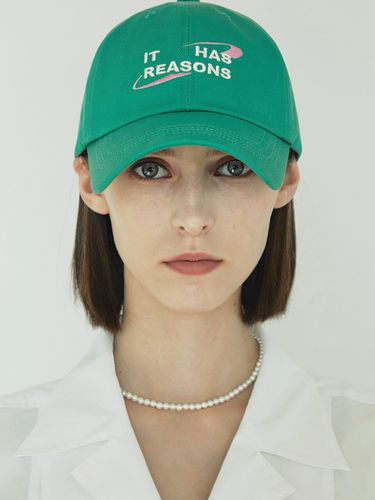 Embroidery Logo Cap - Turquoise - Ihr - Modalova