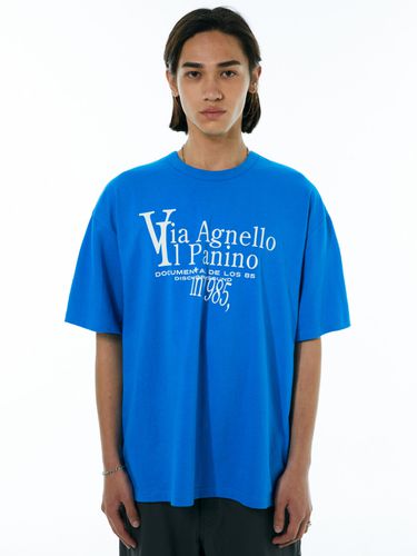 Panino T-shirt (Blue) - DISCHORDSOUND - Modalova