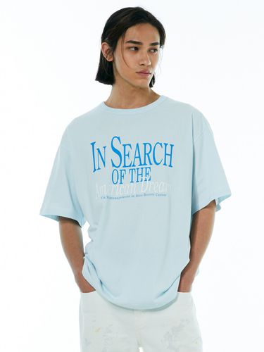 American Dream T-shirt (Sky Blue) - DISCHORDSOUND - Modalova