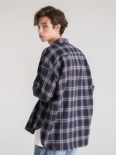 Unisex Base Over Fit Check Shirt () - AVANDRESS - Modalova