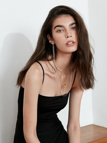 Slim Tennis Long Necklace - BE/GINS - Modalova