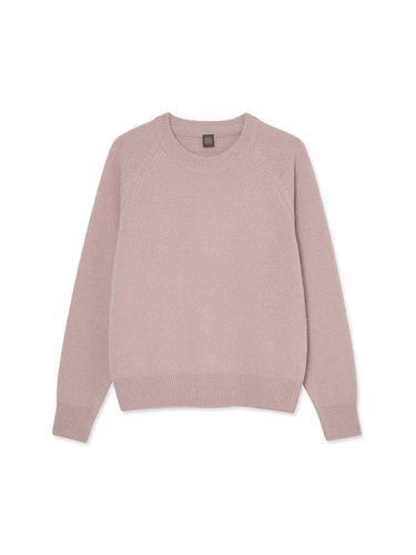 Women Raglan Round Neck Knit (Pink) - IOLO - Modalova