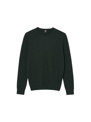 Vertical Cable Crewneck Knit () - IOLO - Modalova