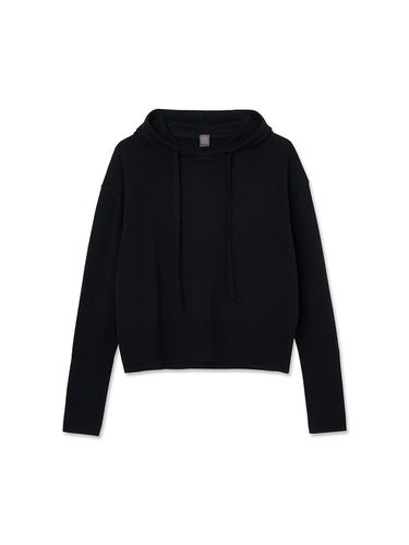 Women Soft Knitted Hoodie (Black) - IOLO - Modalova