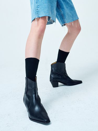 Enty Western Ankle Boots_Black - glen-Waverley 03150 - Modalova