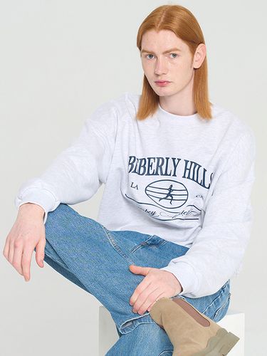 Berberly Hills White Sweatshirt - PaperBoy - Modalova