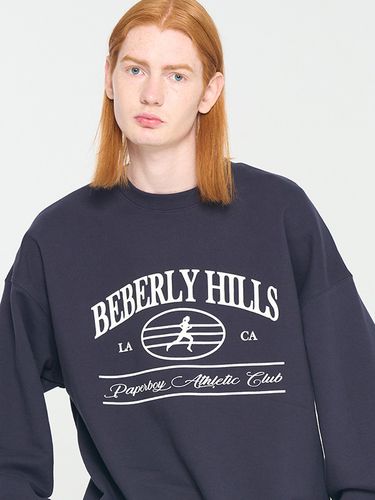 Berberly Hills Navy Sweatshirt - PaperBoy - Modalova