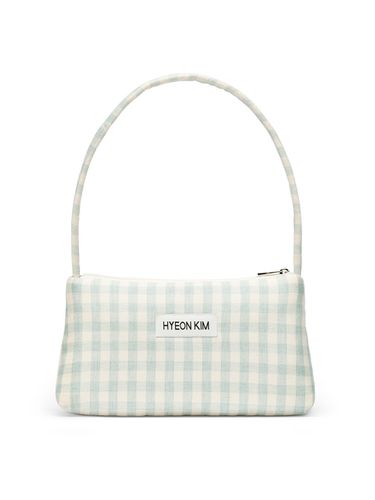 Gingham Check Lenee Bag - Baby Mint - HYEON KIM - Modalova