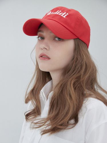 Mudidi Logo Ball Cap 001 Red - MUDIDI - Modalova