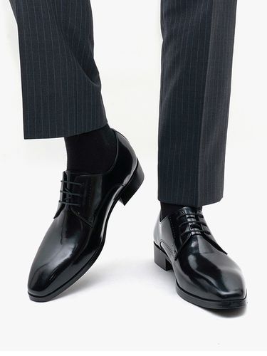 Ardor Black Derby Shoes - ALL CLASSIC - Modalova