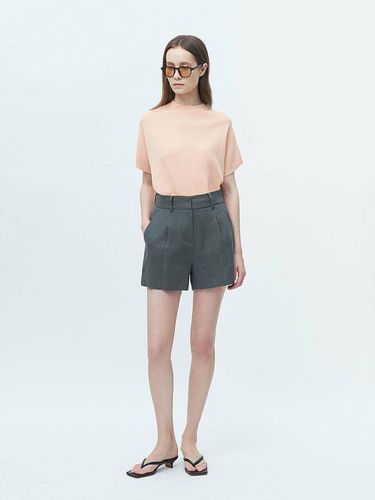 Peacock Eva Linen Tidy Shorts - COURRI - Modalova