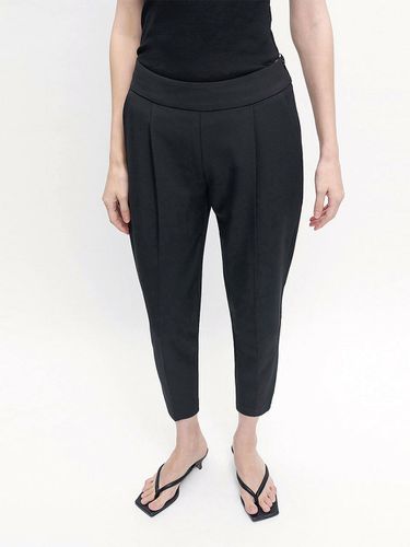 Black Ines Twill Pants - COURRI - Modalova