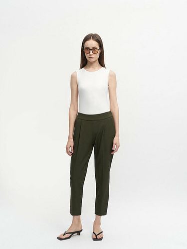 Olive Ines Twill Pants - COURRI - Modalova