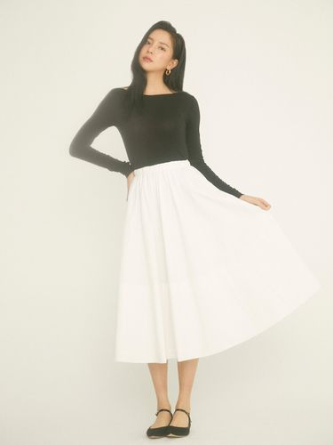 No. 12 Skirt - White - HANAVO - Modalova