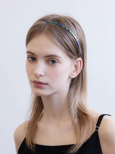 Glass Beads Hairband - Jean Paul Clarisse - Modalova